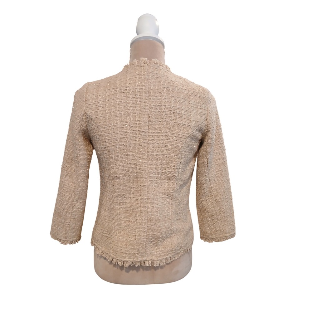 Alythea Cream Blazer with Gold Buttons - Picture 7 of 12